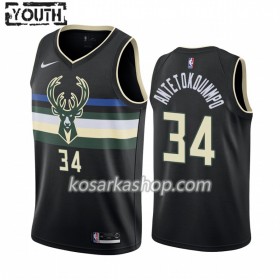 Dres Milwaukee Bucks Giannis Antetokounmpo 34 Nike 2019-20 Statement Edition Swingman - Dječji